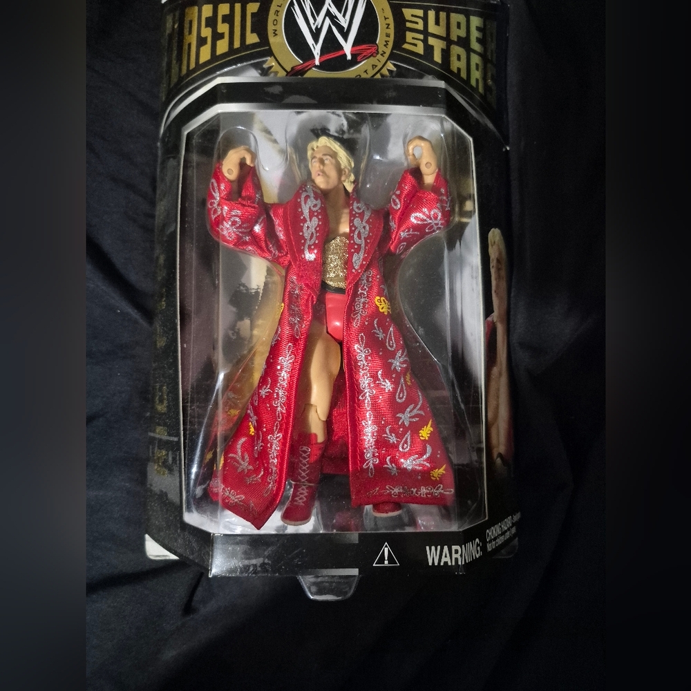 WWE Action Figure with Red Robe